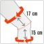 Měření velikosti obvodu kolene a lýtka - Funkční kolenní ortéza SecuTec Genu  (SÚKL:04- 5010095) (foto 5)