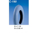 Pl᚝ Cheng Shin 6 x 1 1/4 C-190 4PR ed - k invalidnm vozkm