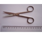 SI-60053 Nůžky chirurgické zahnuté hrotnaté 140 mm
