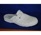 Pantofle s uzav�enou �pi�kou - b�l� - �. 40-46 - V�PRODEJ